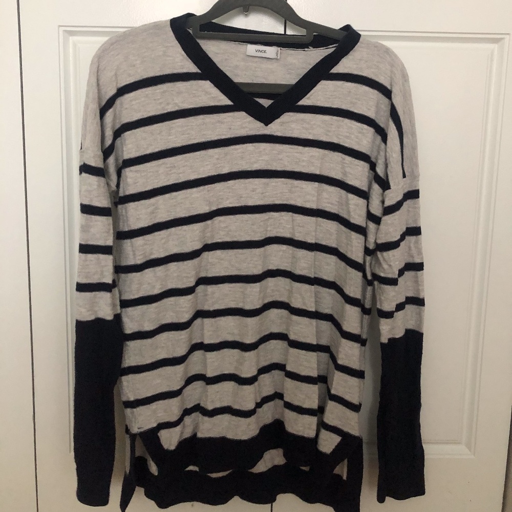 Vince Striped Sweater